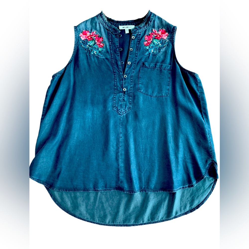 William Rast Lyocell sleeveless women’s top